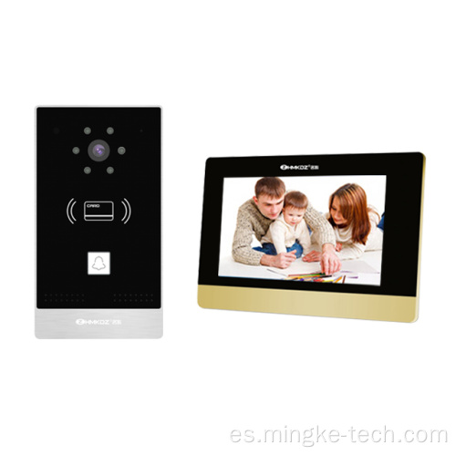 Sistema de intercomunicador de villa para videos caseros para teléfono